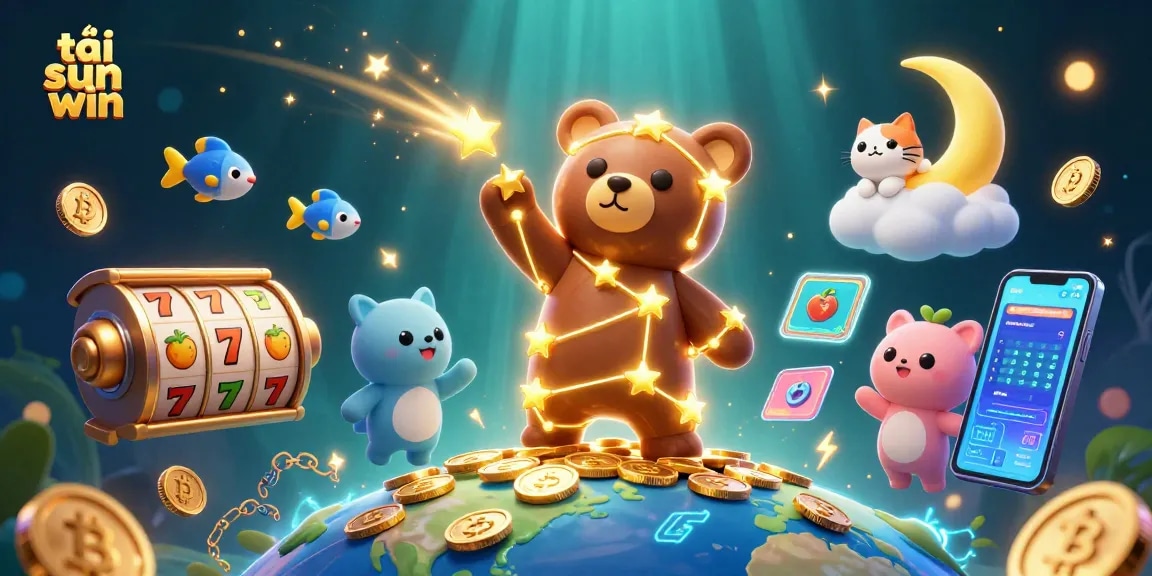 Experience thrilling gameplay as you tải sun win and engage with slots and jackpots in a vibrant 3D casino.
