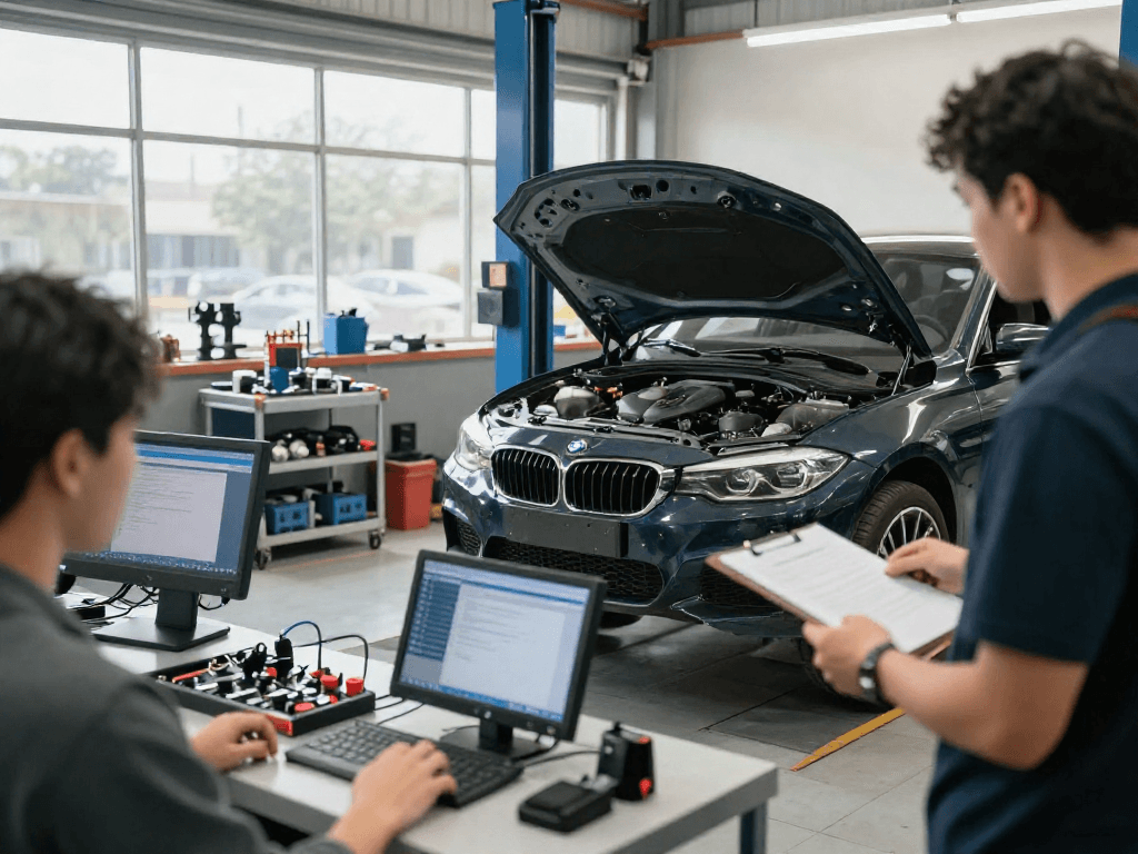 Professionelle DPF-Reinigung und Chiptuning Hannover in einer Meisterwerkstatt.