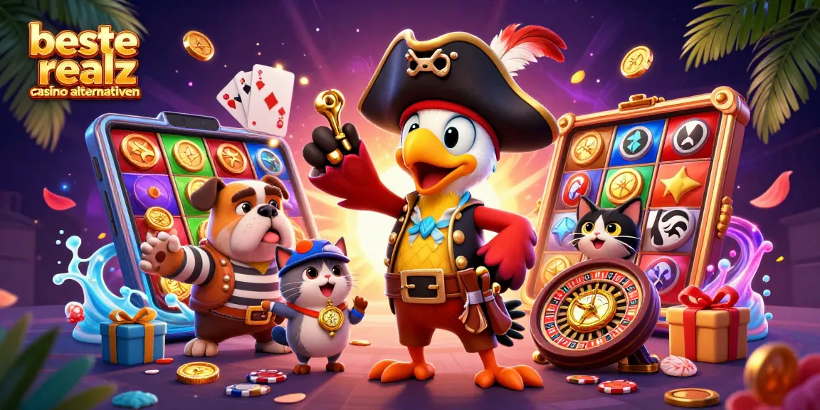 Erlebe die besten Realz Casino Alternativen mit lebhaften Spielautomaten und aufregenden Charakteren.