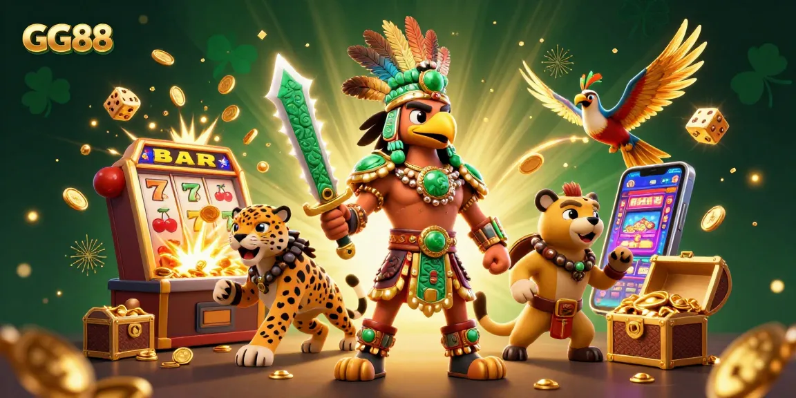 Engage with GG88's vibrant online gaming world featuring thrilling jackpots and dynamic casino action.