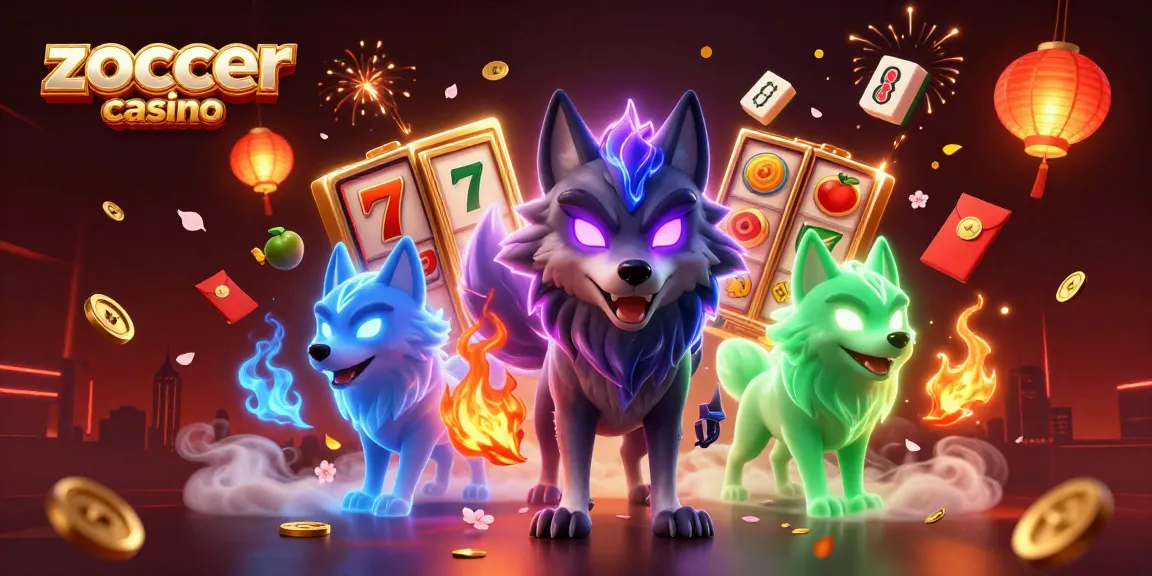 Experience zoccer casino action with vibrant wolves, golden jackpots, and mystical elements.