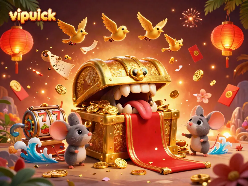 Win big with vipluck at this lively 3D casino scene featuring adventurous characters and vibrant gaming elements.