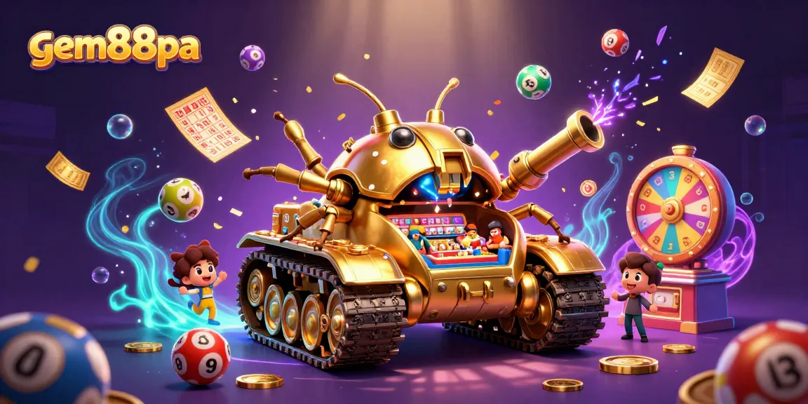 Experience the excitement of gem88pa as a golden beetle casino tank delights with games and prizes.