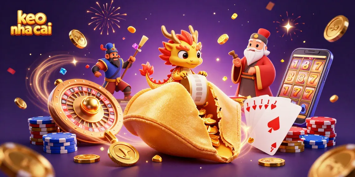 Engage with keo nha cai through vibrant casino scenes featuring dynamic characters and game elements.
